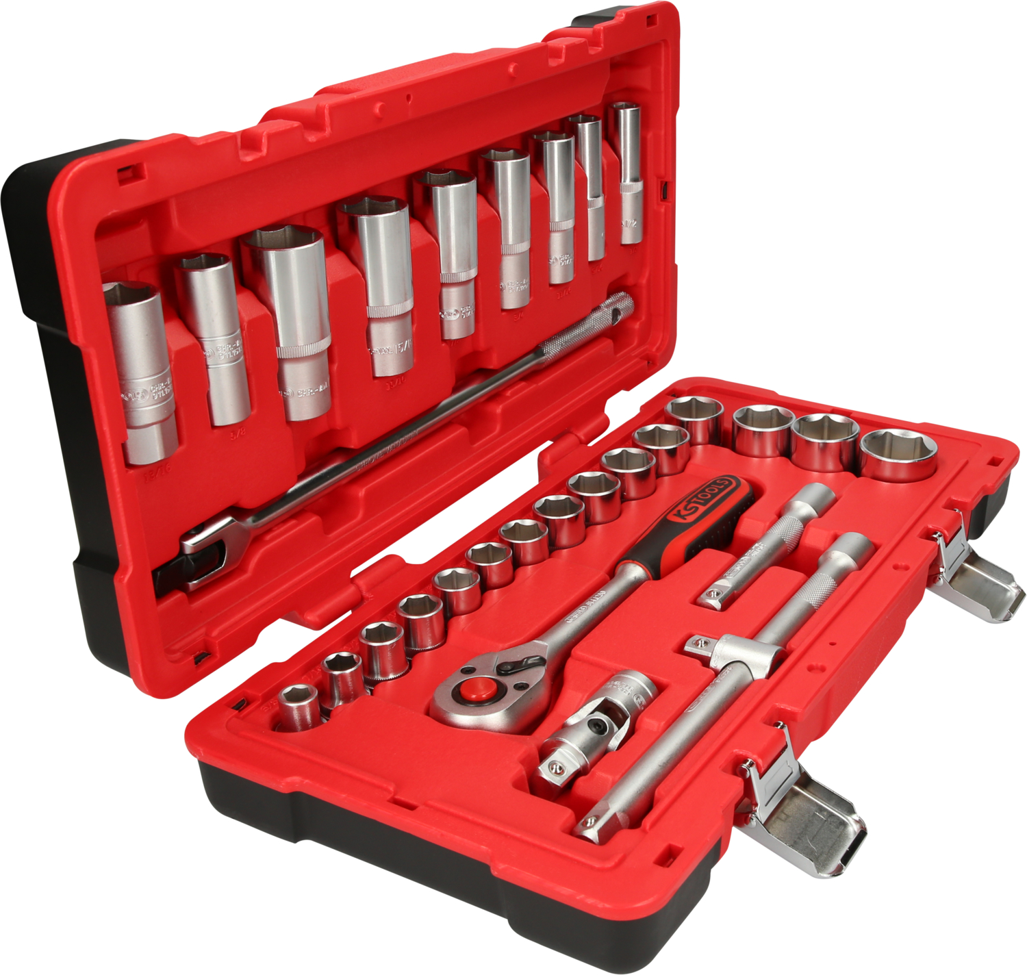 KS Tools 1/2" Steckschlüssel-Satz, 30-tlg