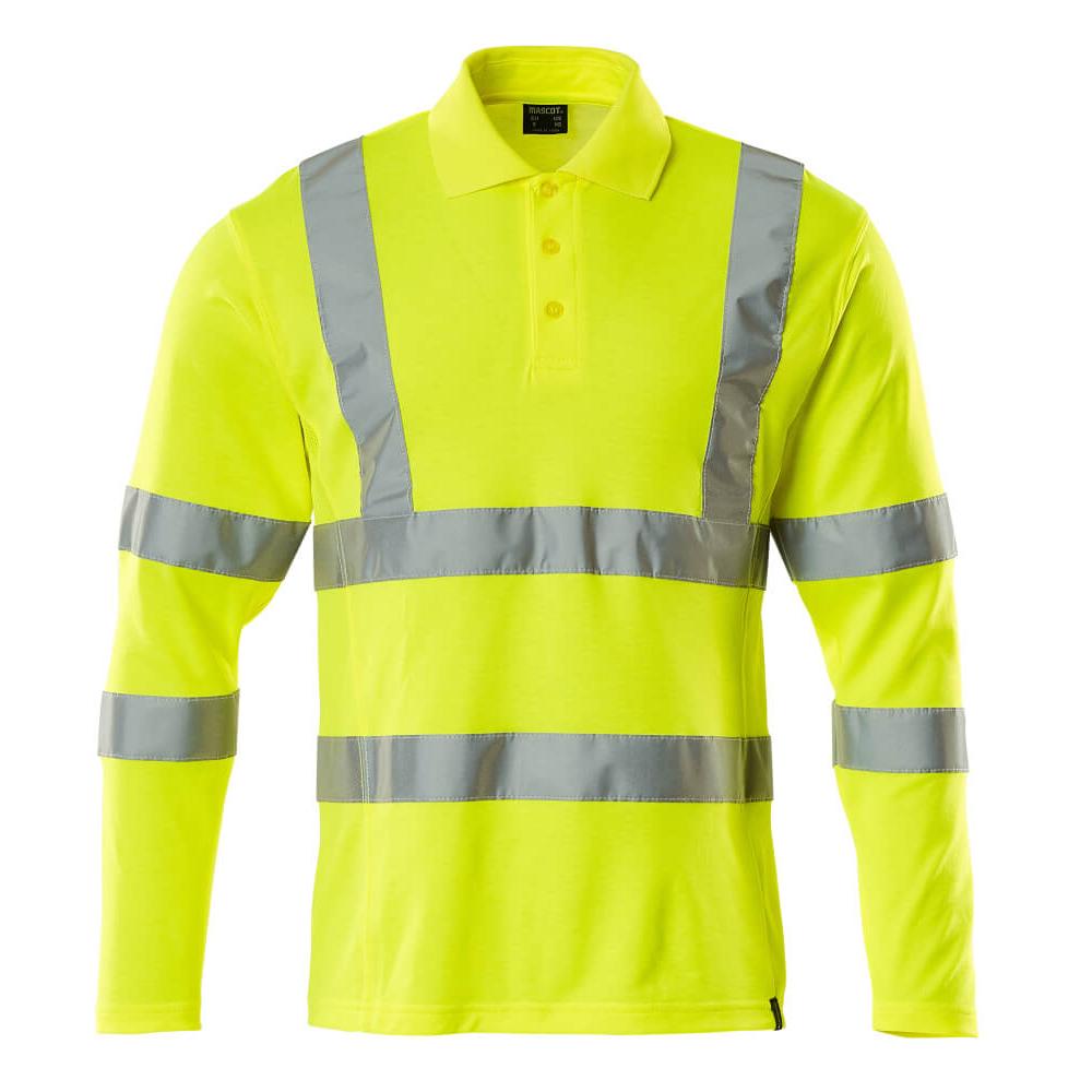 MASCOT Polo-Shirt, Langarm SAFE CLASSIC