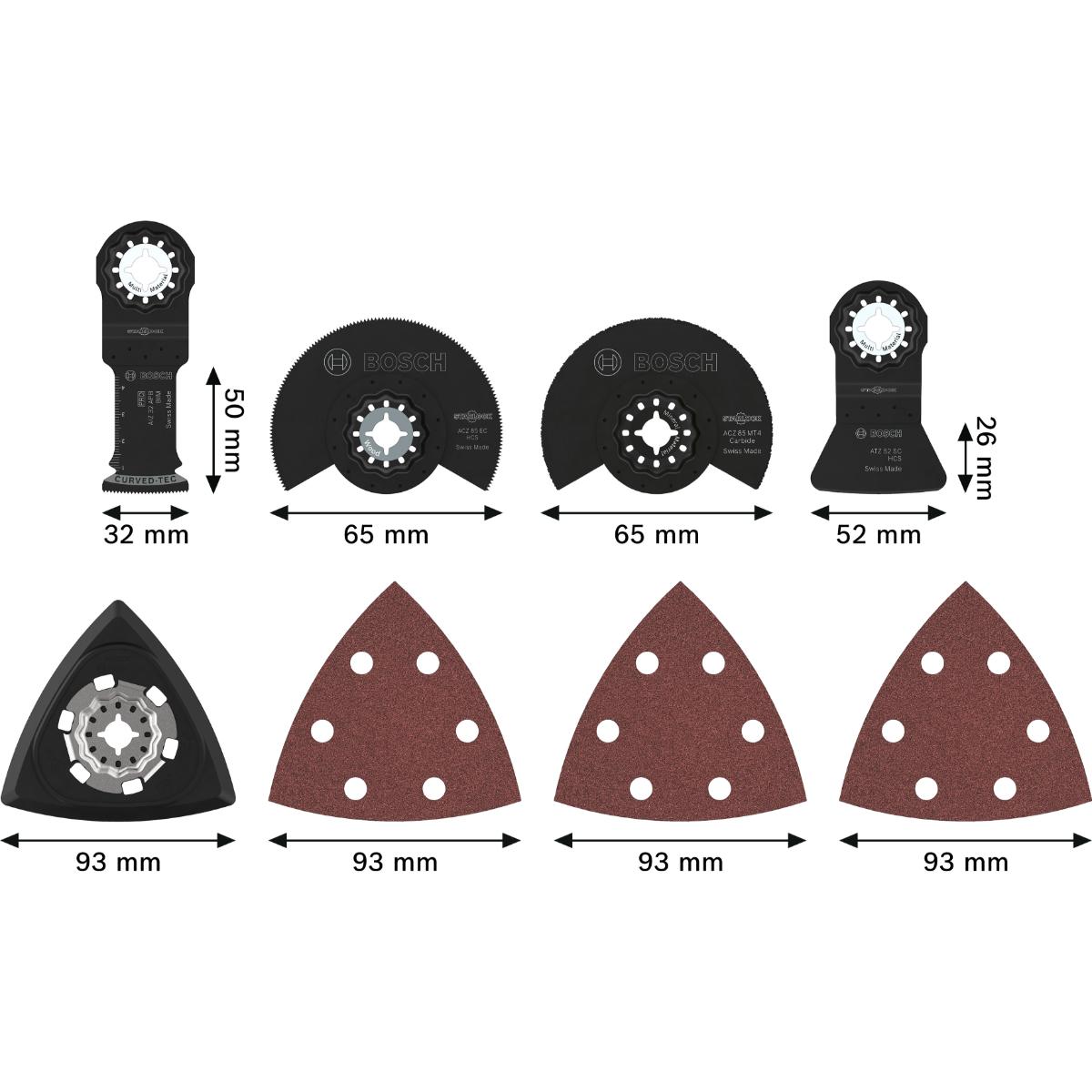 Bosch Renovierungs TU1, 8-teiliges Set
