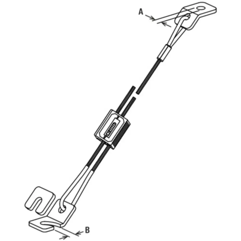 Fischer Drahtseilsystem FWI-SR-Set Ø 2 mm / 2 m