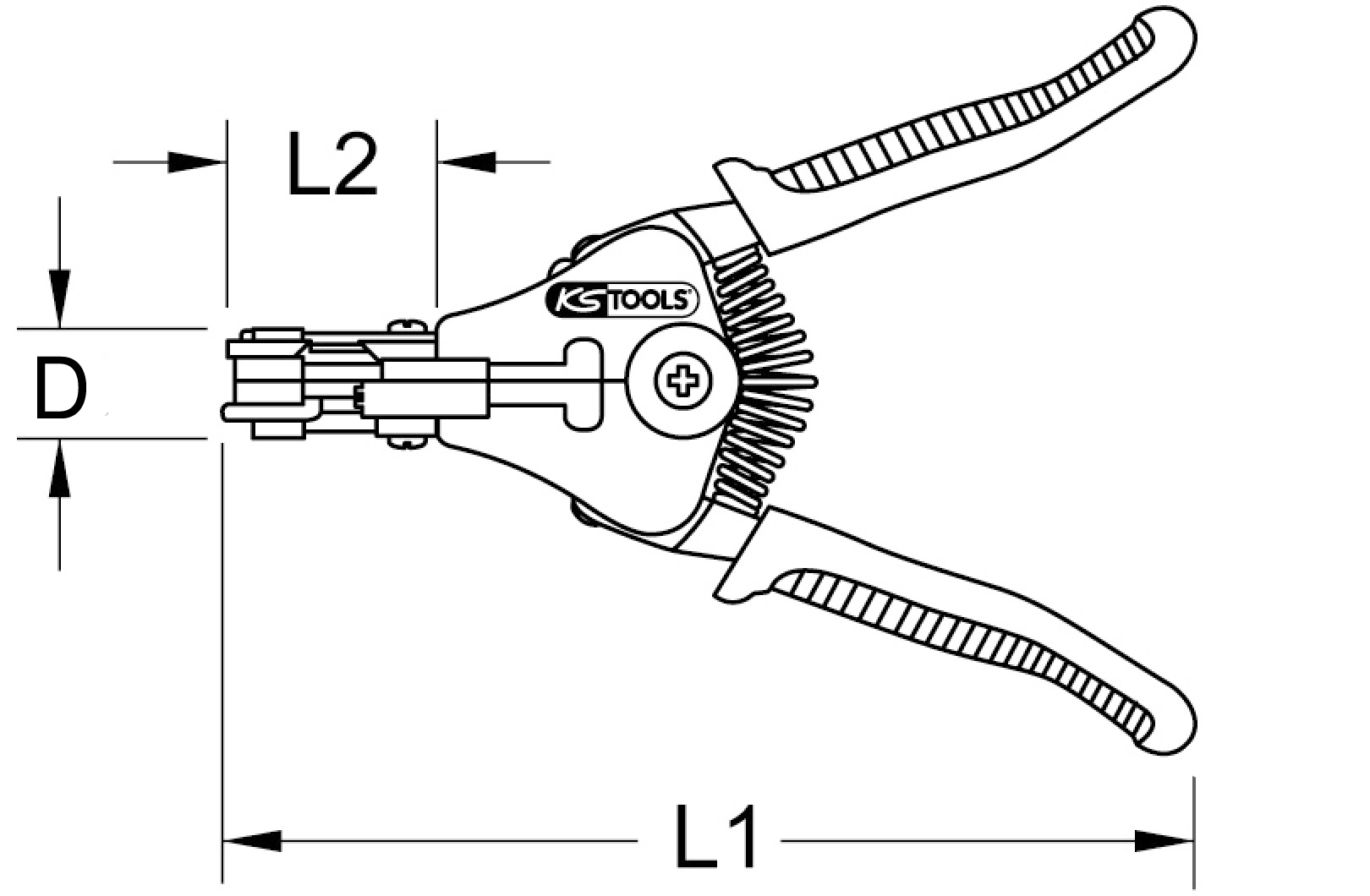 KS Tools Automatik-Abisolierzange
