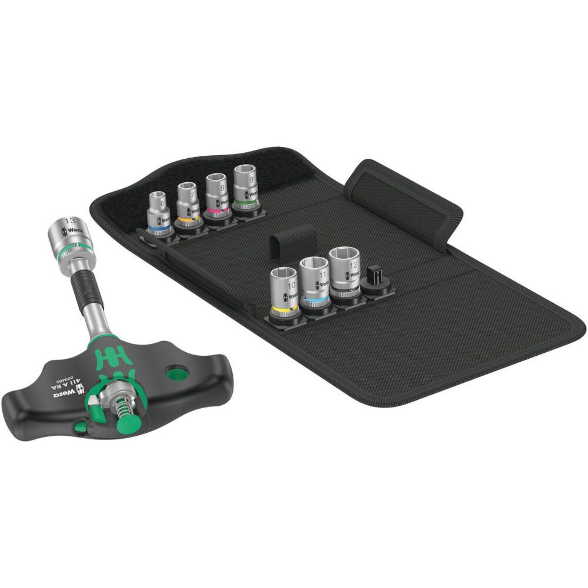 Wera Kraftform Kompakt 400 RA Set 2, 9-teilig