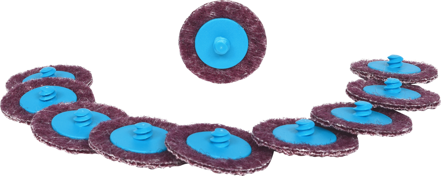 KS Tools Ersatz-Schleifpads, Ø50mm, 10er Pack Sandpapier
