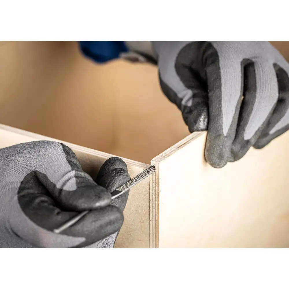 PFERD TOOLS Nadelraspel-Set 6-tlg. in Kunststofftasche 140mm Schweizer Hieb 2, für Holz, Kunststoff