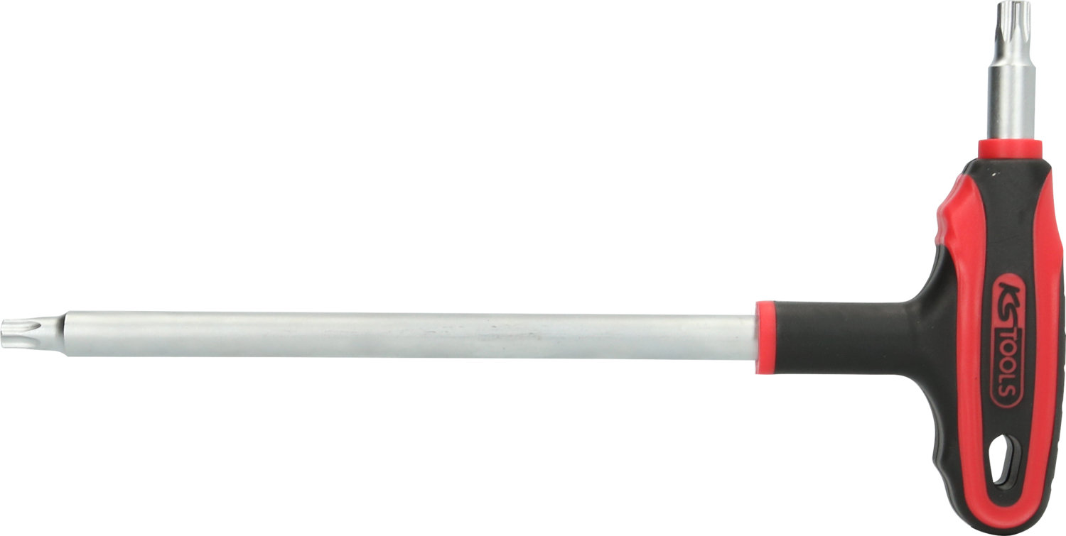 KS Tools T-Griff-Torx-Winkelstiftschlüssel,Bohrung