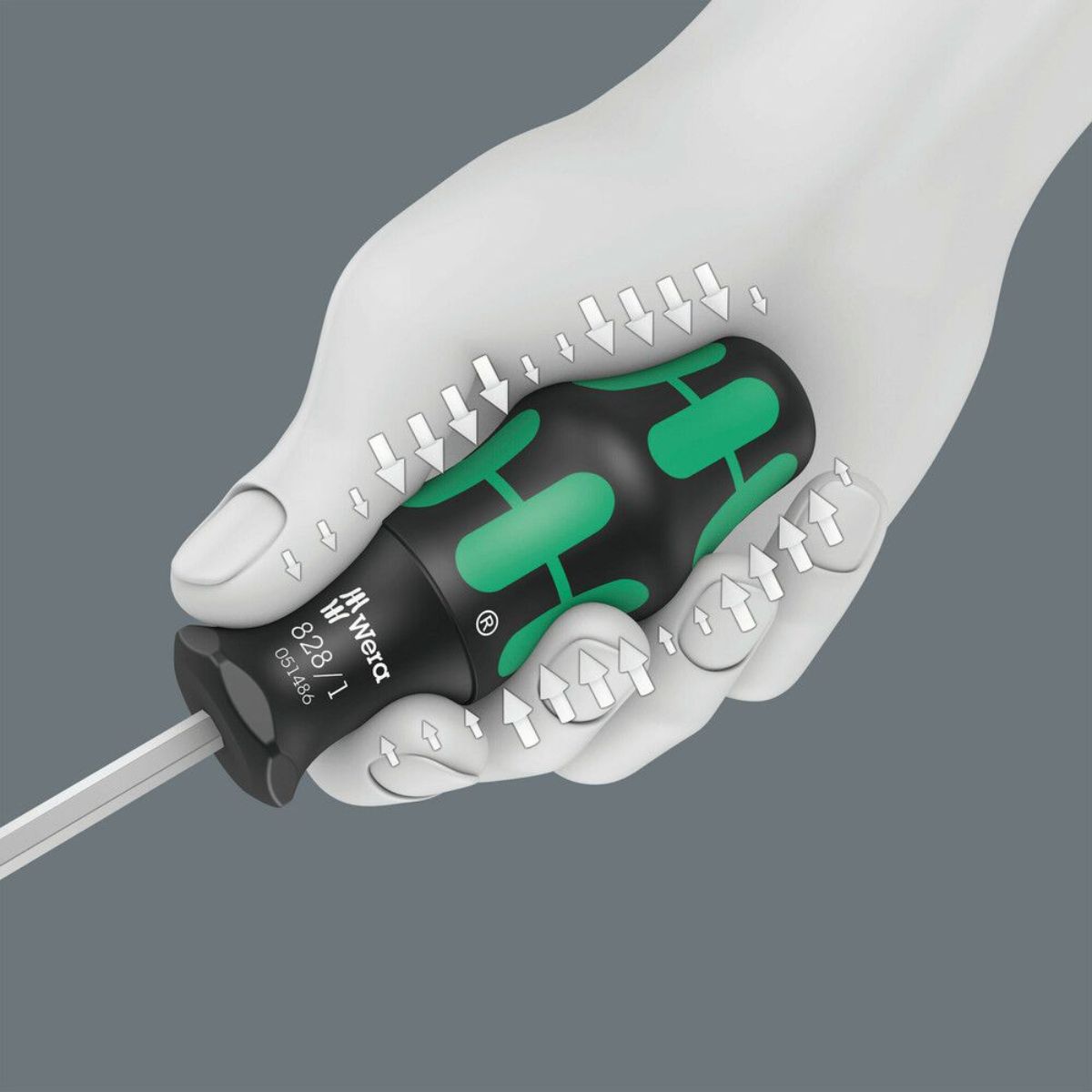 Wera Kraftform Kompakt 27 Imperial Set 1, 7-teilig