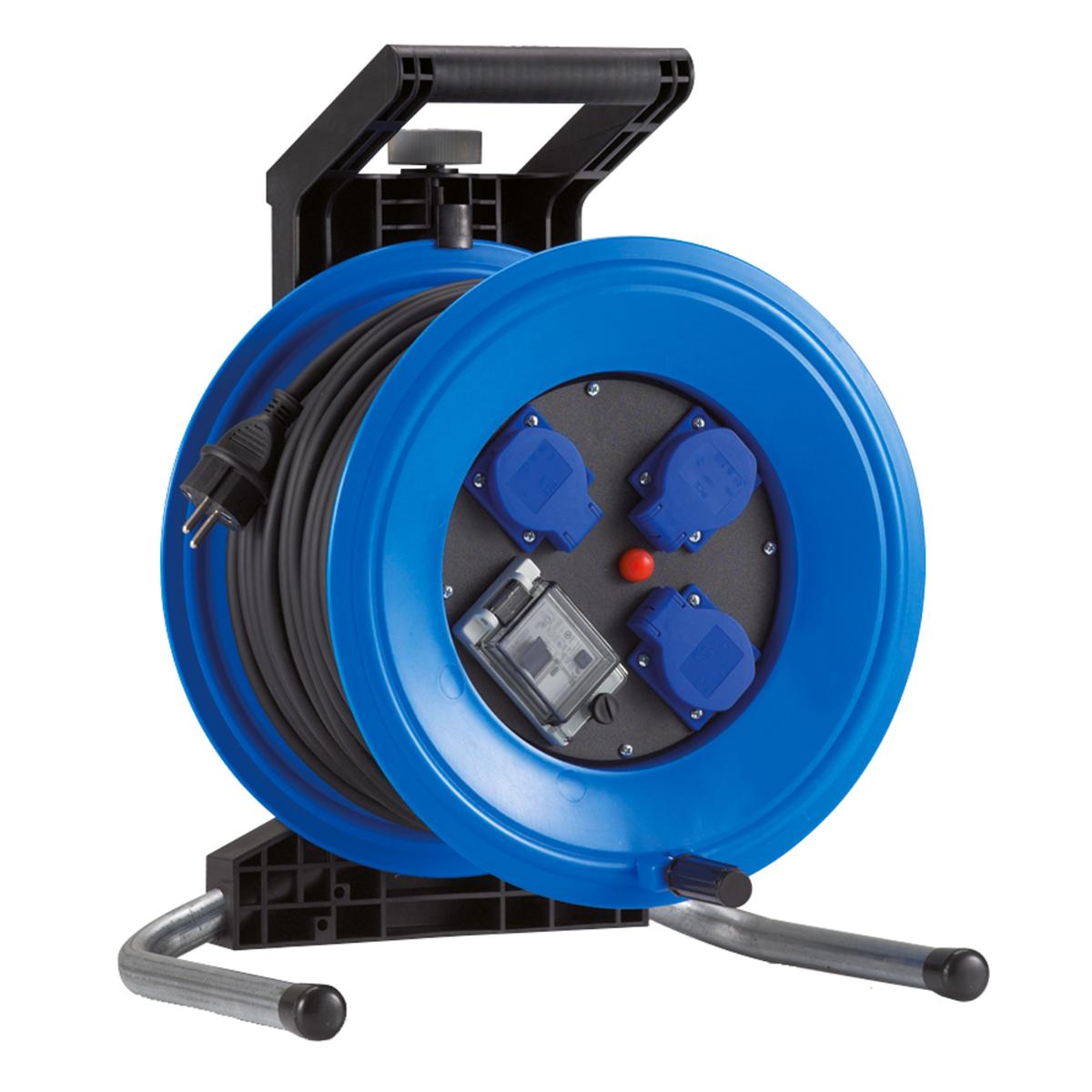 HEDI Kunststoff-Kabeltrommel Professional Plus Ø 320 mm, schwarz