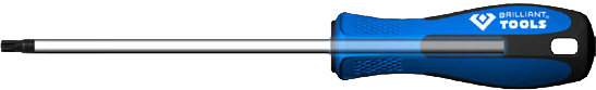 Brilliant Tools Schraubendreher-Satz, 6-tlg, Torx-Profil - BT031010