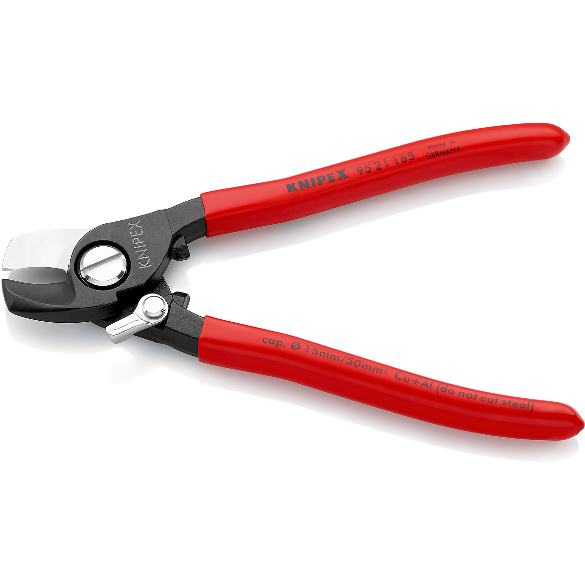 KNIPEX Kabelschere mit Öffnungsfeder