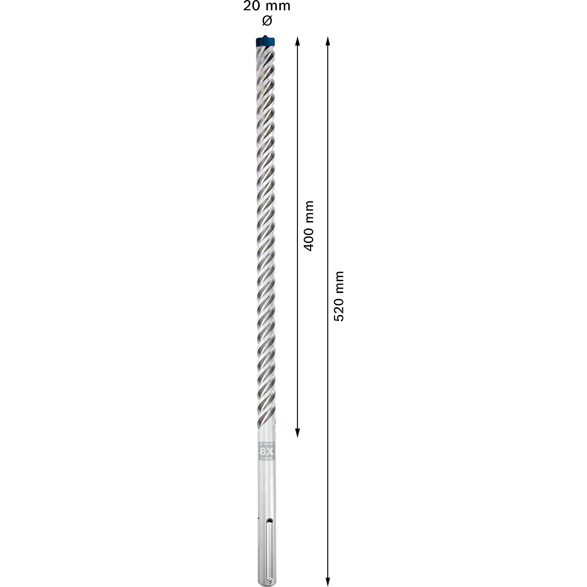 Bosch EXPERT SDS max-8X Hammerbohrer, für Bohrhämmer