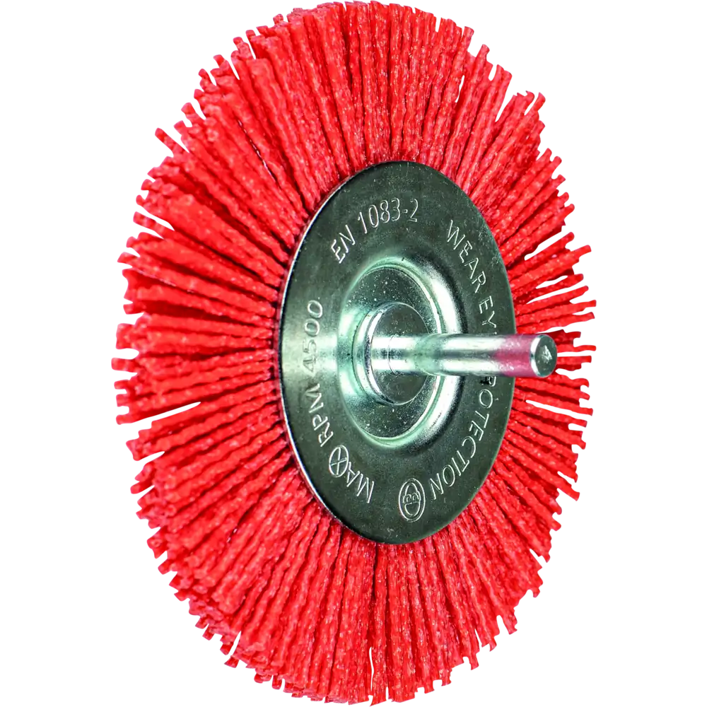 PFERD TOOLS Rundbürste ungezopft RBU RED-Filament für Bohrmaschinen