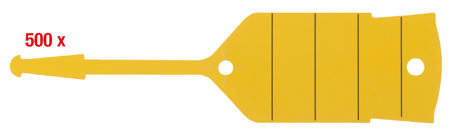 KS Tools Schlüsselanhänger mit Schlaufe, 500 Stück