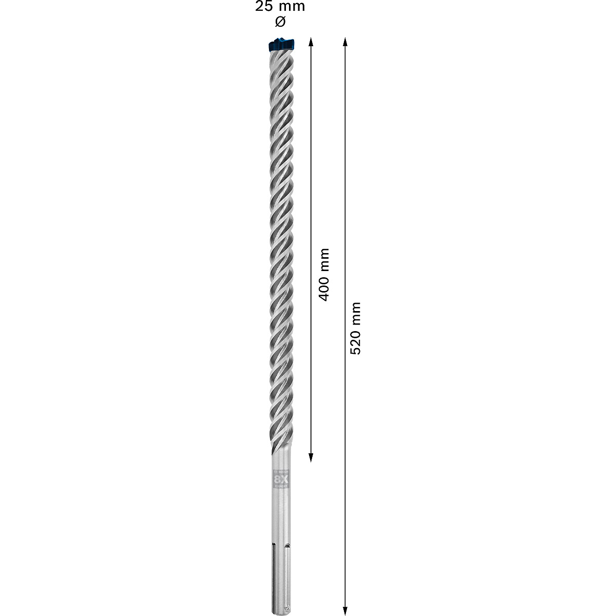 Bosch EXPERT SDS max-8X Hammerbohrer, für Bohrhämmer