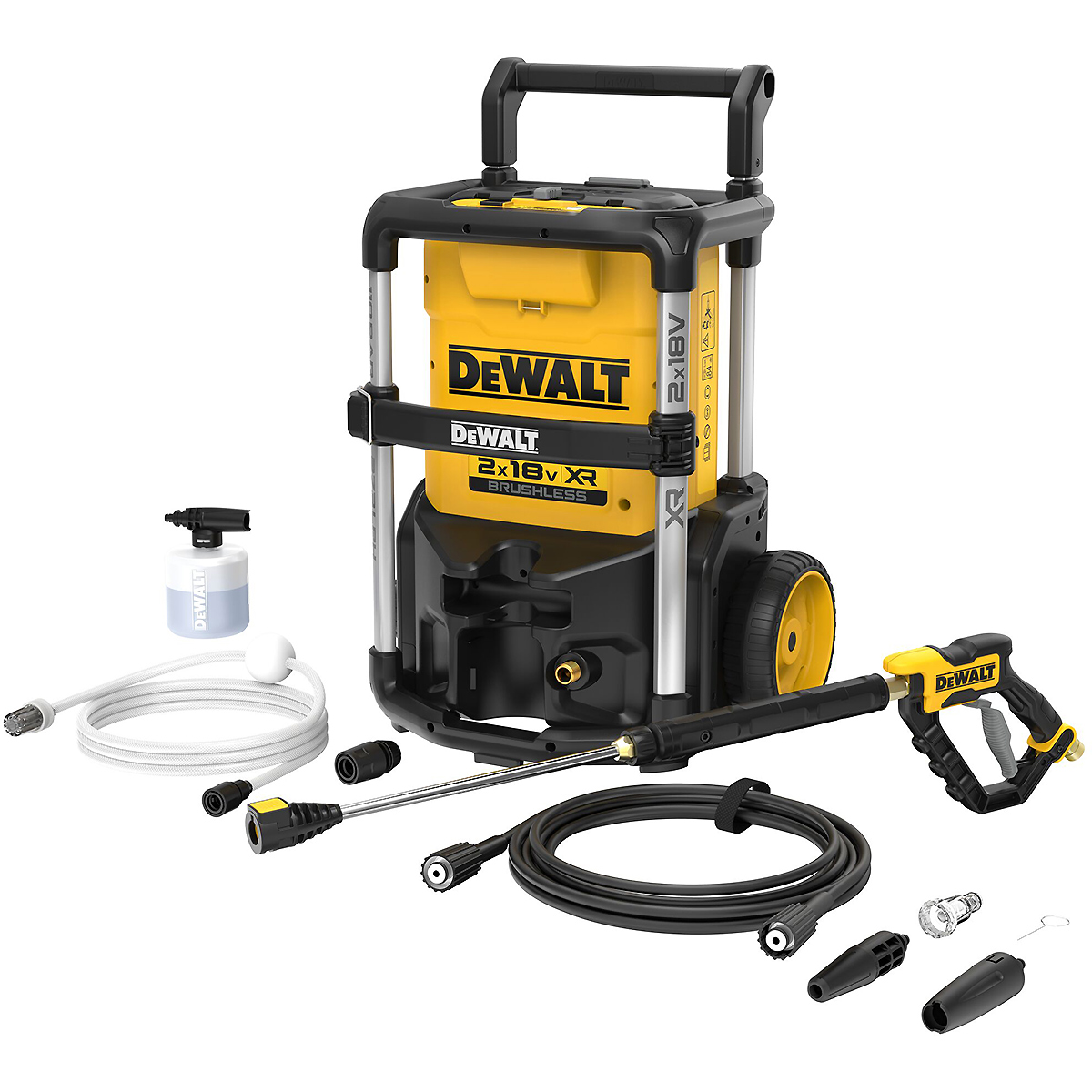 DEWALT Akku-Hochdruckreiniger 2 x 18V Basisversion