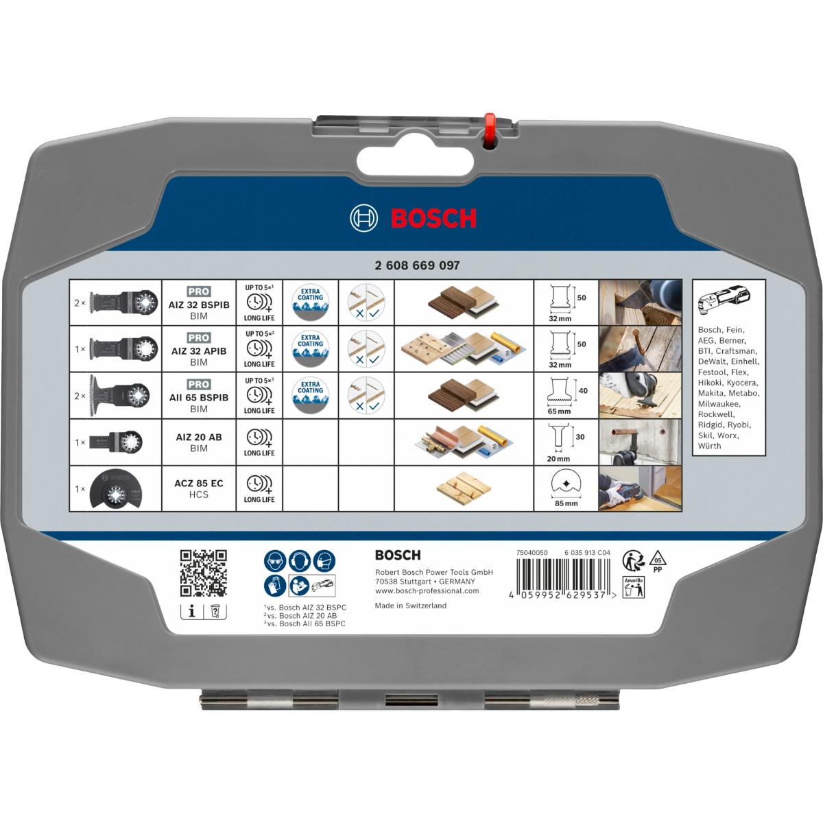 Bosch Holz 7-Teiliges Set