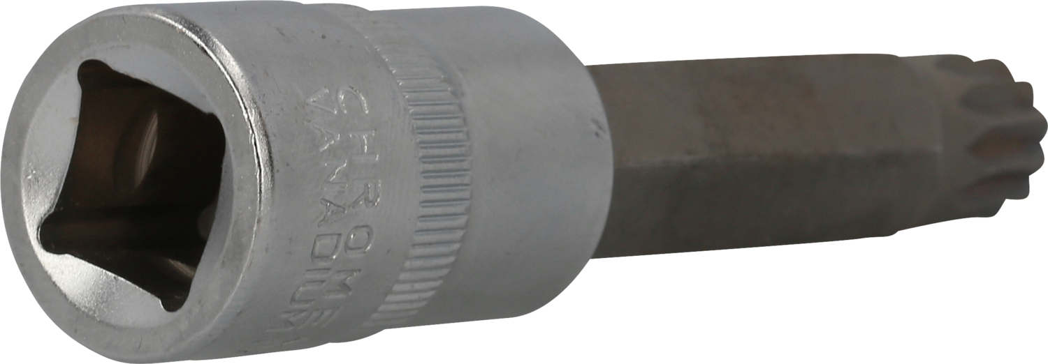 Brilliant Tools 1/2" Vielzahn-Bit-Stecknuss, 100 mm lang