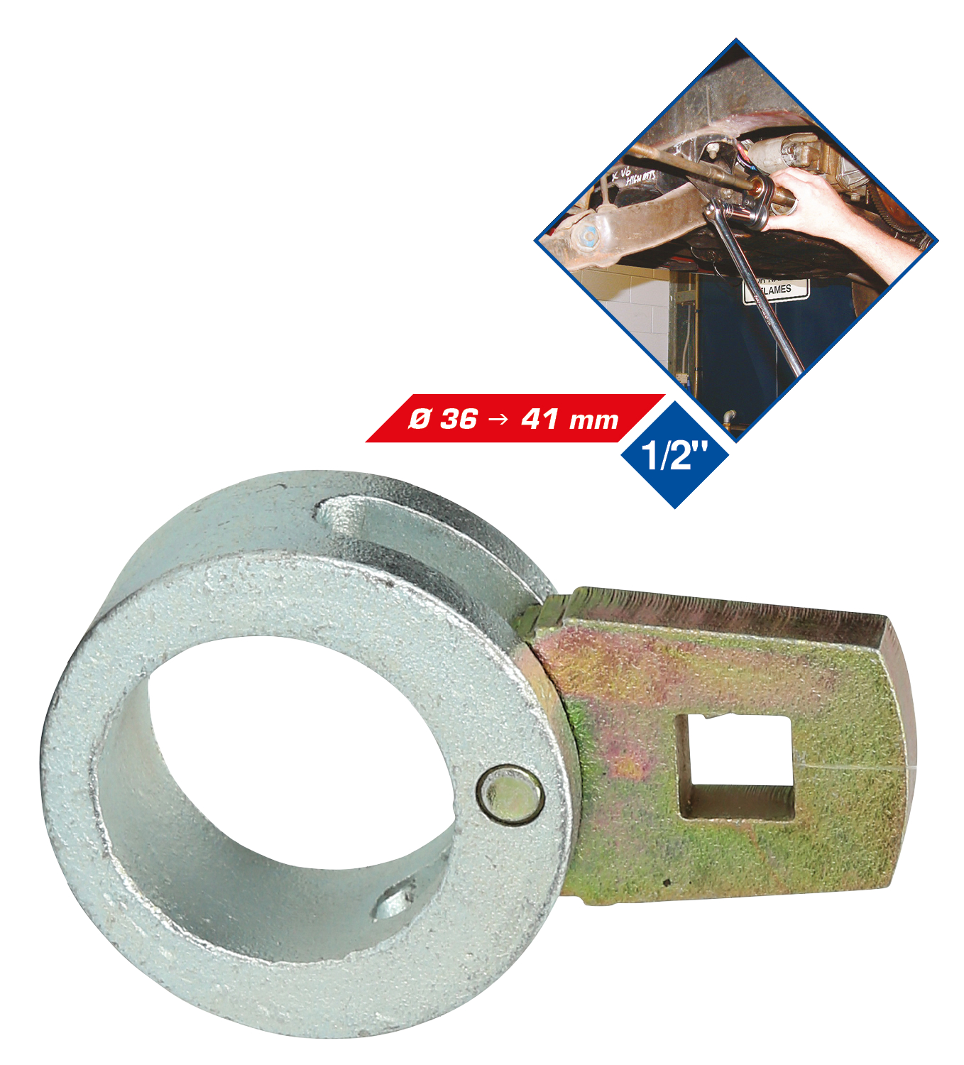 Brilliant Tools Spurstangenwerkzeug, 36 - 41 mm - BT666000