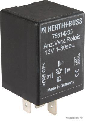 HERTH&BUSS Zeitrelais, 15 A, 5 pins