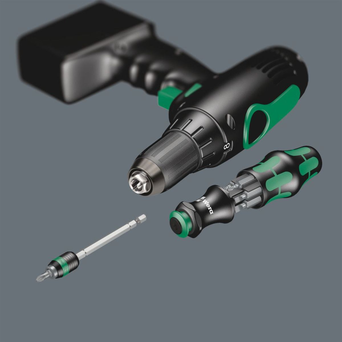 Wera Kraftform Kompakt 25 mit Tasche, 7-teilig