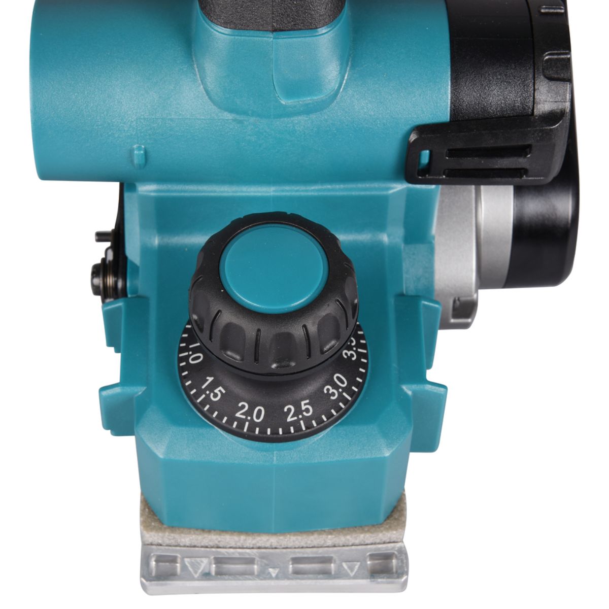 Makita Akku-Hobel 40V max. / 4,0 Ah, 2 Akkus + Ladegerät im MAKPAC KP001GM201