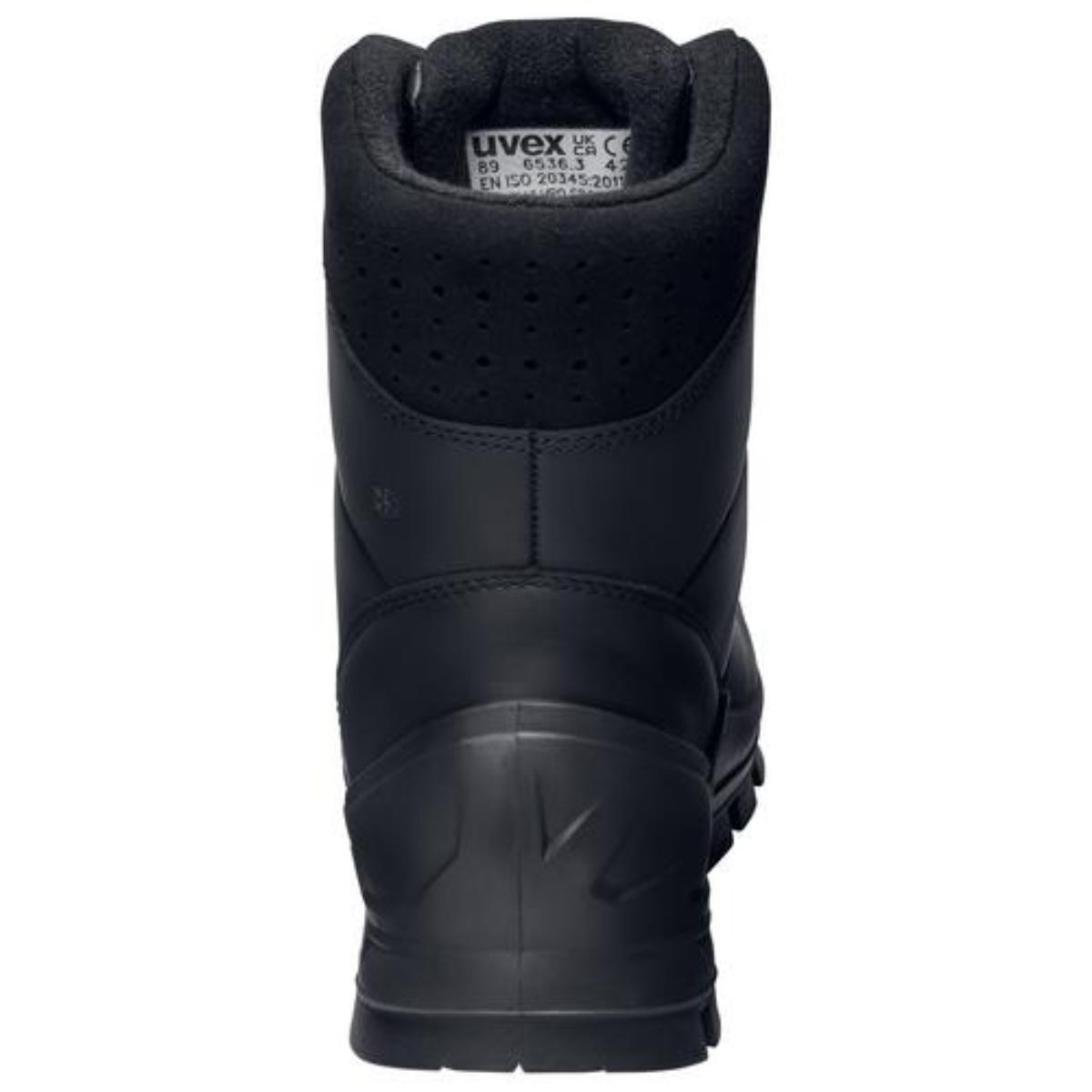 uvex 2 MACSOLE Sicherheitsschuh Stiefel S3L, schwarz/orange