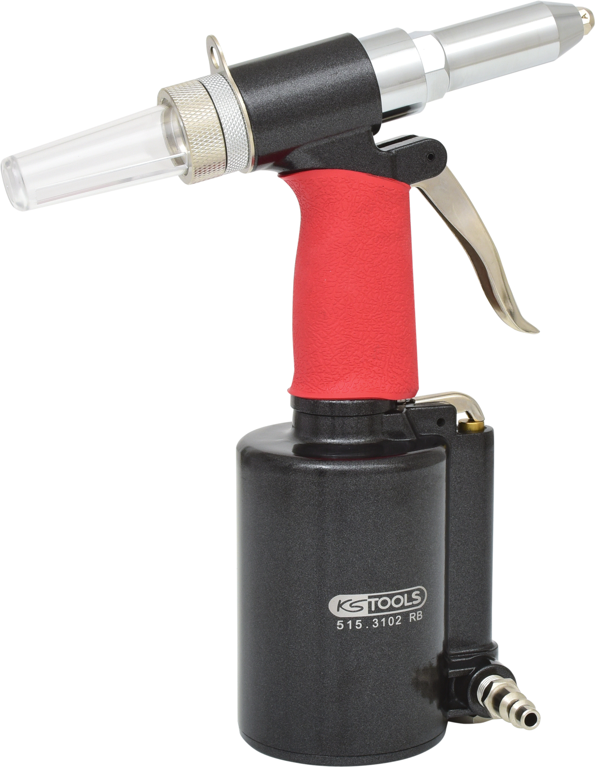 KS Tools Druckluft-Blindniet-Pistole, 2,4-3,2-4-4,8mm