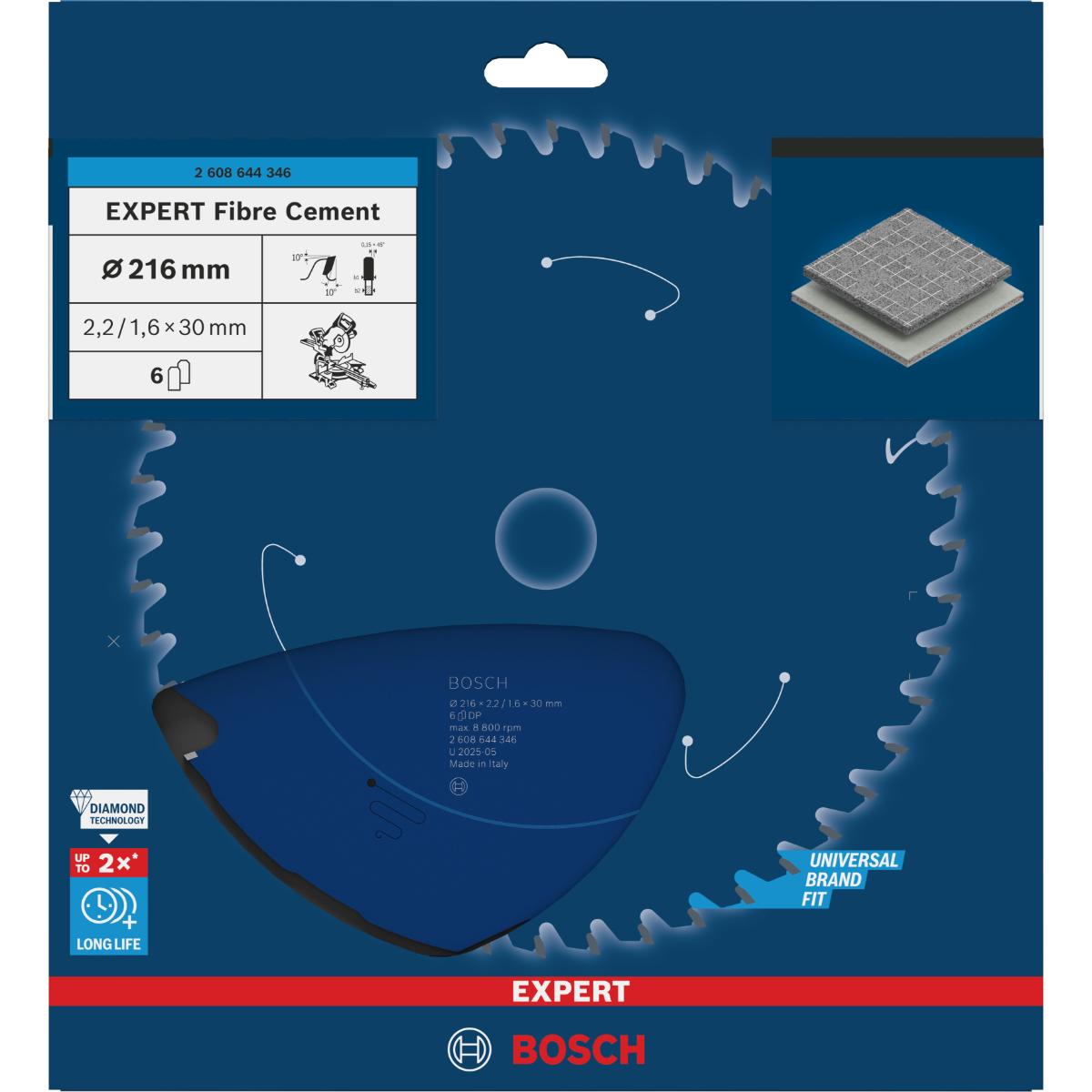Bosch Kreissägeblatt Expert for Fibre Cement