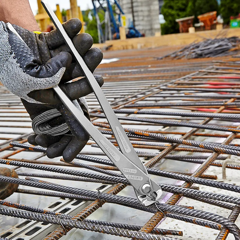KNIPEX Kraft-Monierzange hochübersetzt glanzverzinkt 300 mm