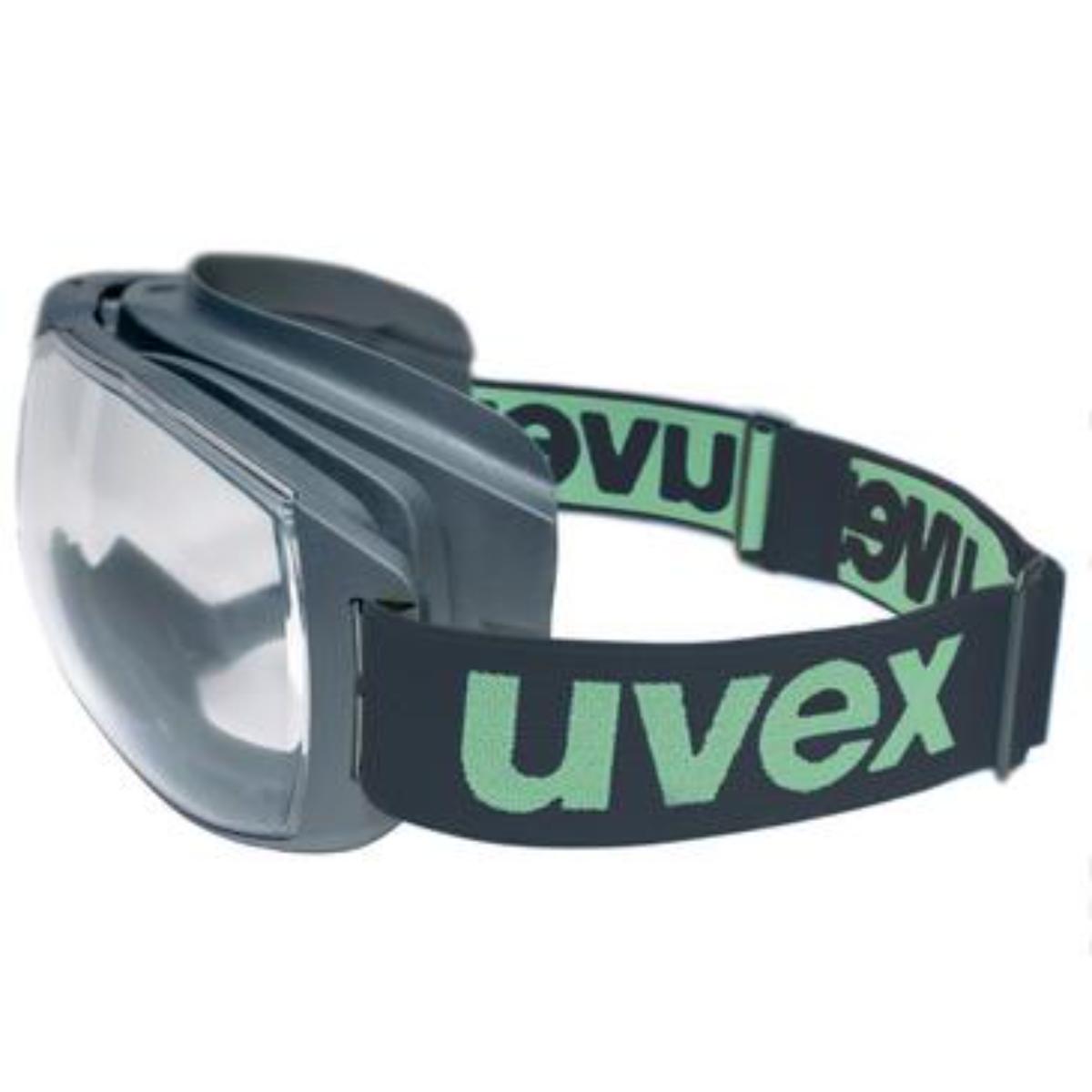 uvex Vollsichtbrille megasonic planet grau, grün, anthrazit, jade