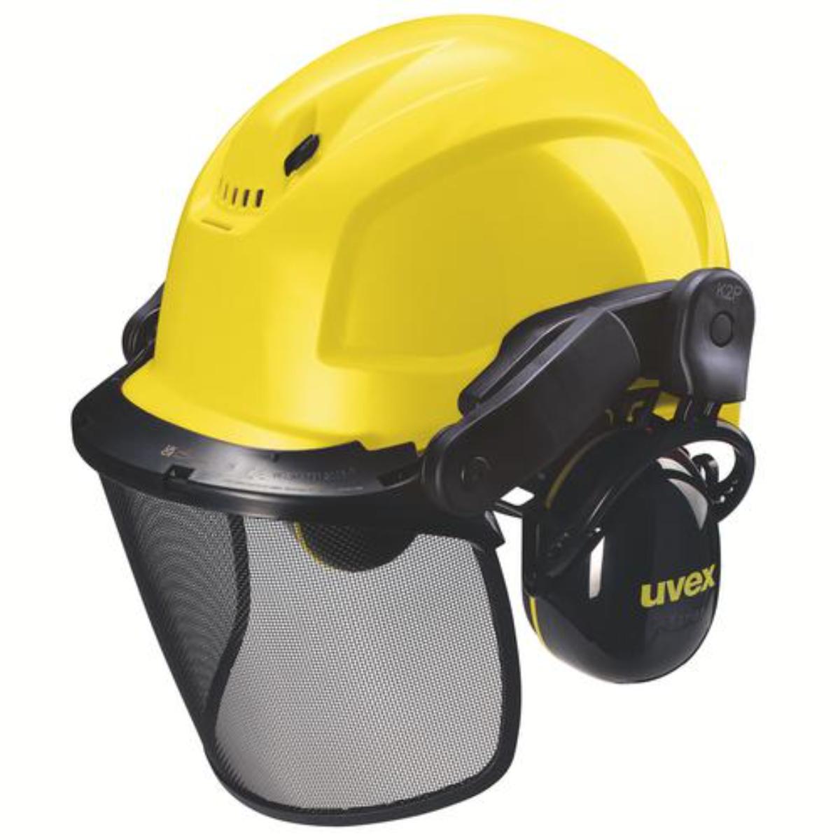 uvex pheos forestry Mips Schutzhelm gelb