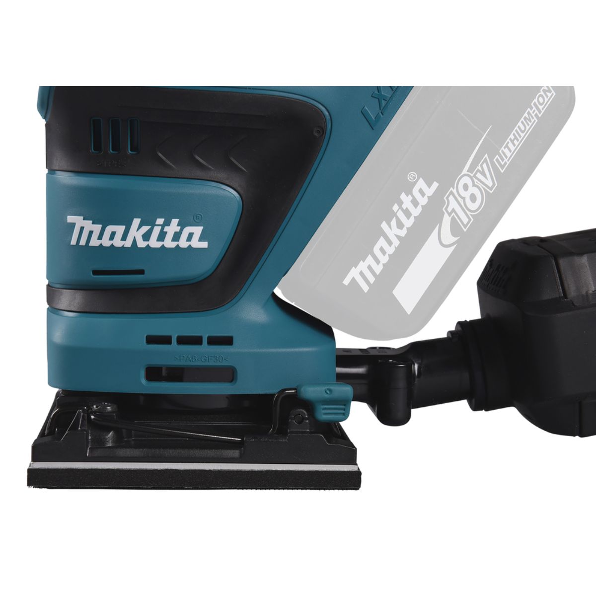 Makita Akku-Schwingschleifer 18V (ohne Akku, ohne Ladegerät) DBO480Z