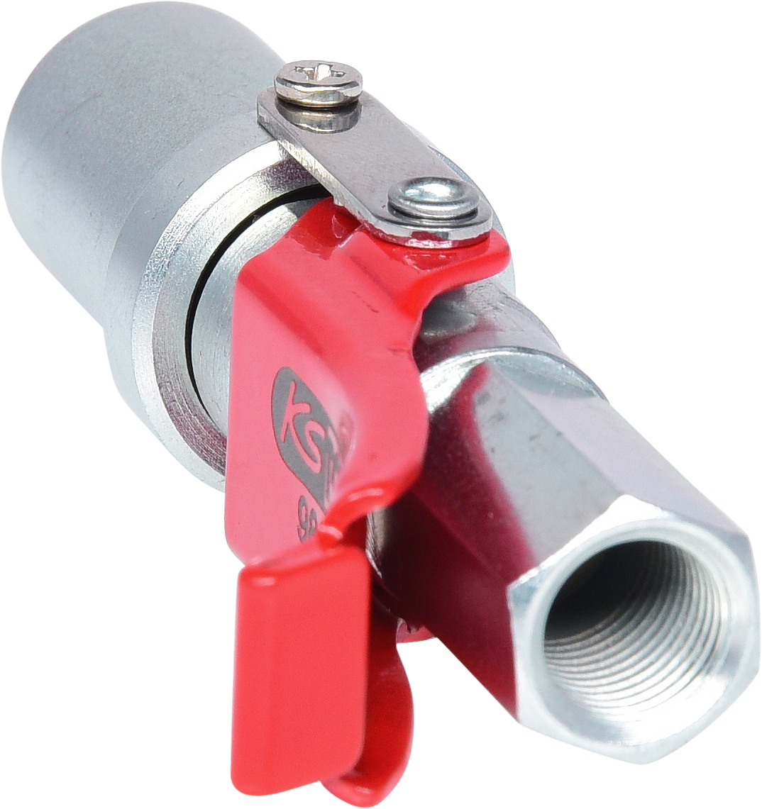 KS Tools Quick-Lock Schnellkupplung für Fettpressen, 1/8" 