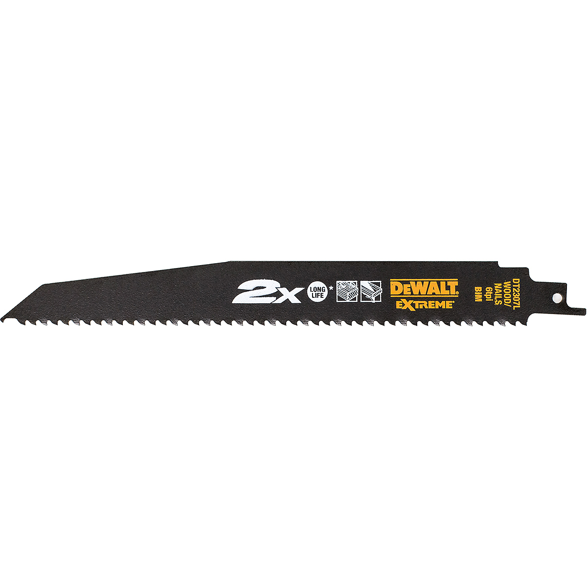 DEWALT EXTREME Bi-Metall Säbelsägeblatt für Holz 5 Stück