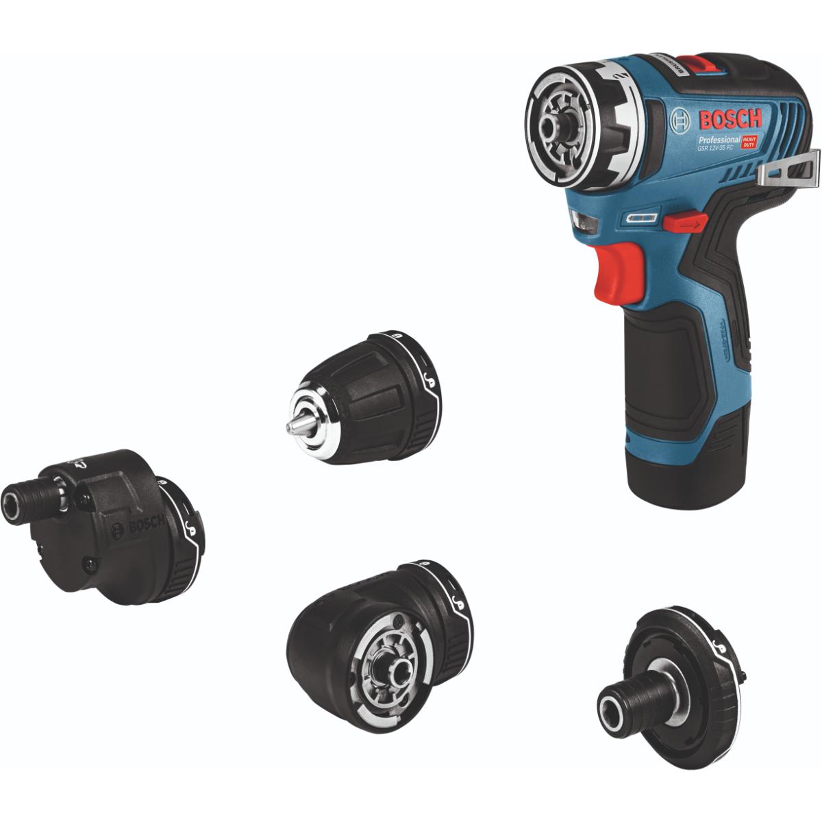Bosch Akku-Bohrschrauber GSR 12V-35 FC, 2 x Akku GBA 12V 3.0Ah, L-BOXX