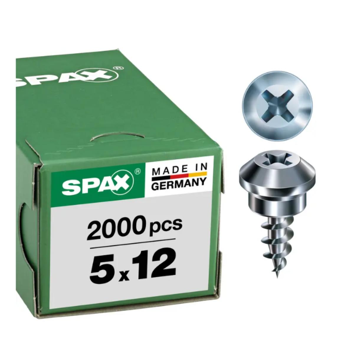 SPAX FEX-RS-5 SONDERKOPF H2 WIROX MASCHINENKONTROLLIERT 2000 Stück