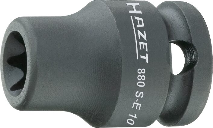 HAZET Schlag- Maschinenschrauber Steckschlüssel-Einsatz TORX®, (3/8 Zoll), Außen TORX® Profil 