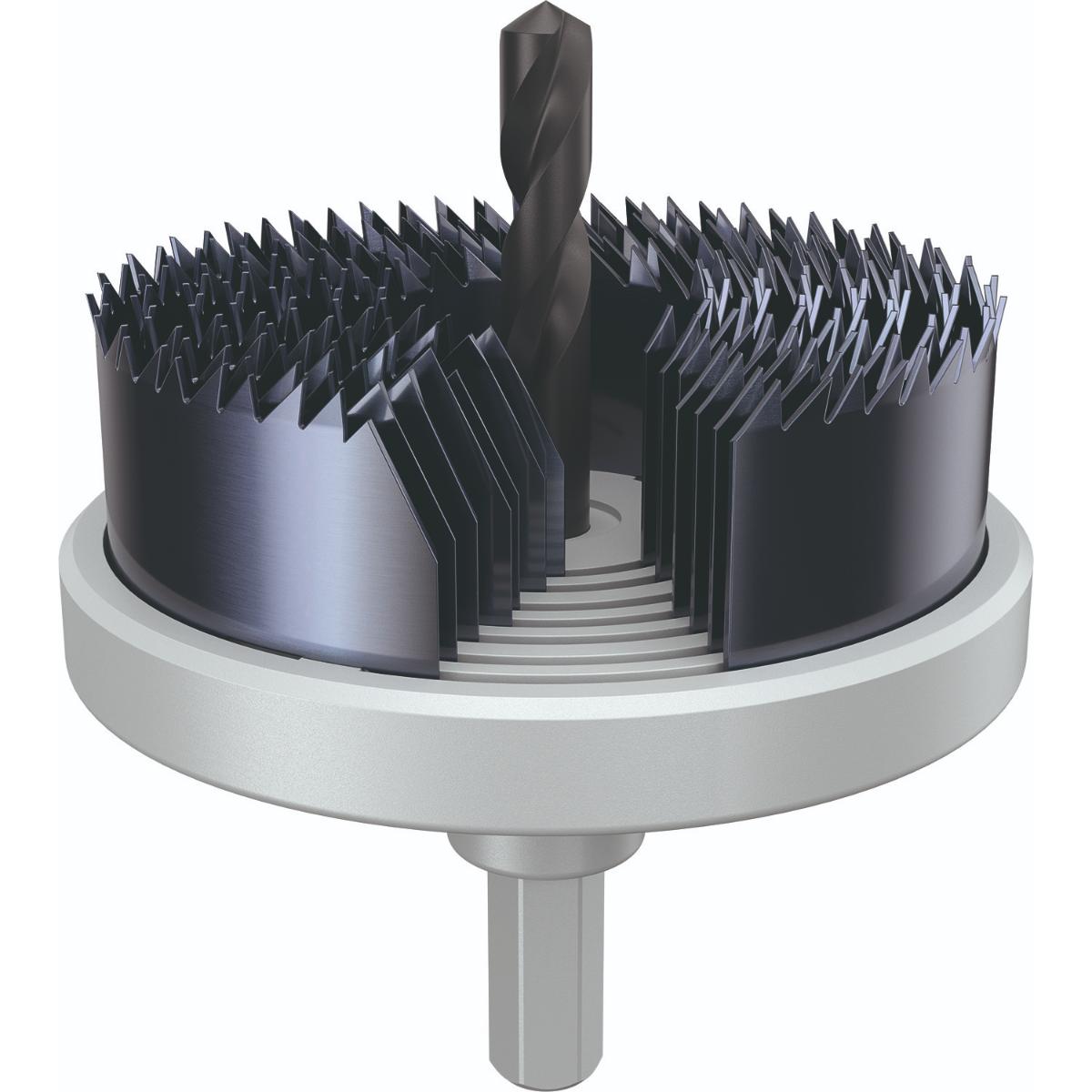 Bosch Wood and Drywall Lochsägen mit Aufsteckhalter, 26/32/39/45/51/58/64 x 18,5mm, 7-teiliges Set