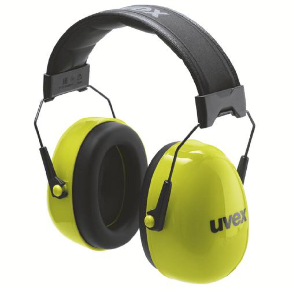 uvex K20 Kapselgehörschutz Gehörschutzkapsel Hi - Viz gelb SNR 33 dB