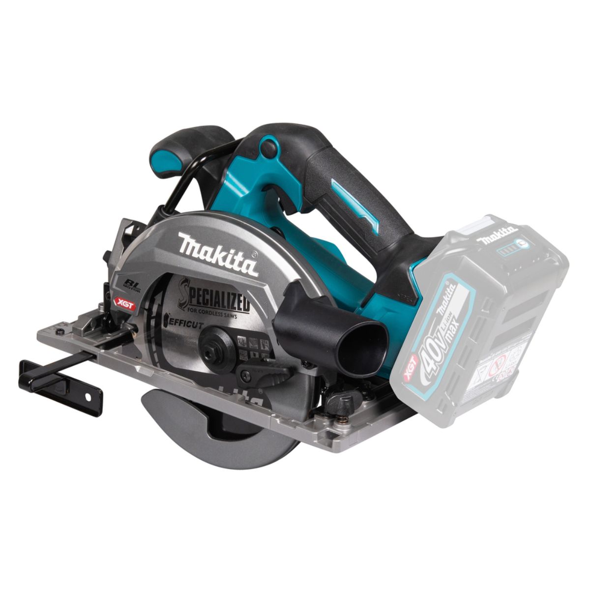 Makita Akku-Handkreissäge 57 mm 40V max. (ohne Akku, ohne Ladegerät) HS012GZ