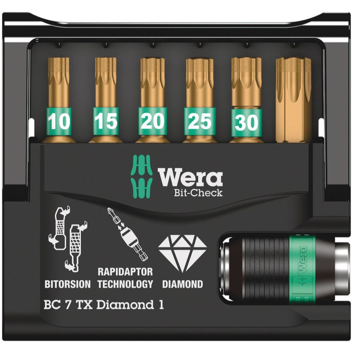 Wera Bit-Check 7 TX Diamond 1, 7-teilig