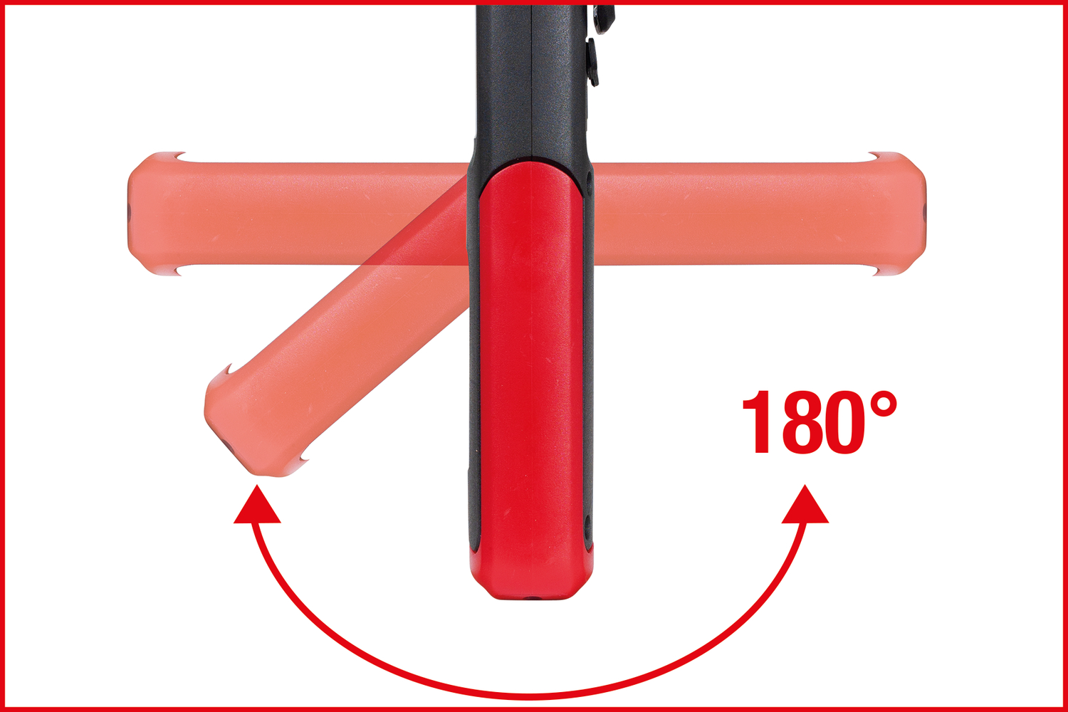 KS Tools Mobile Werkstatt-Handlampe, knickbar, 3 Watt COB LED