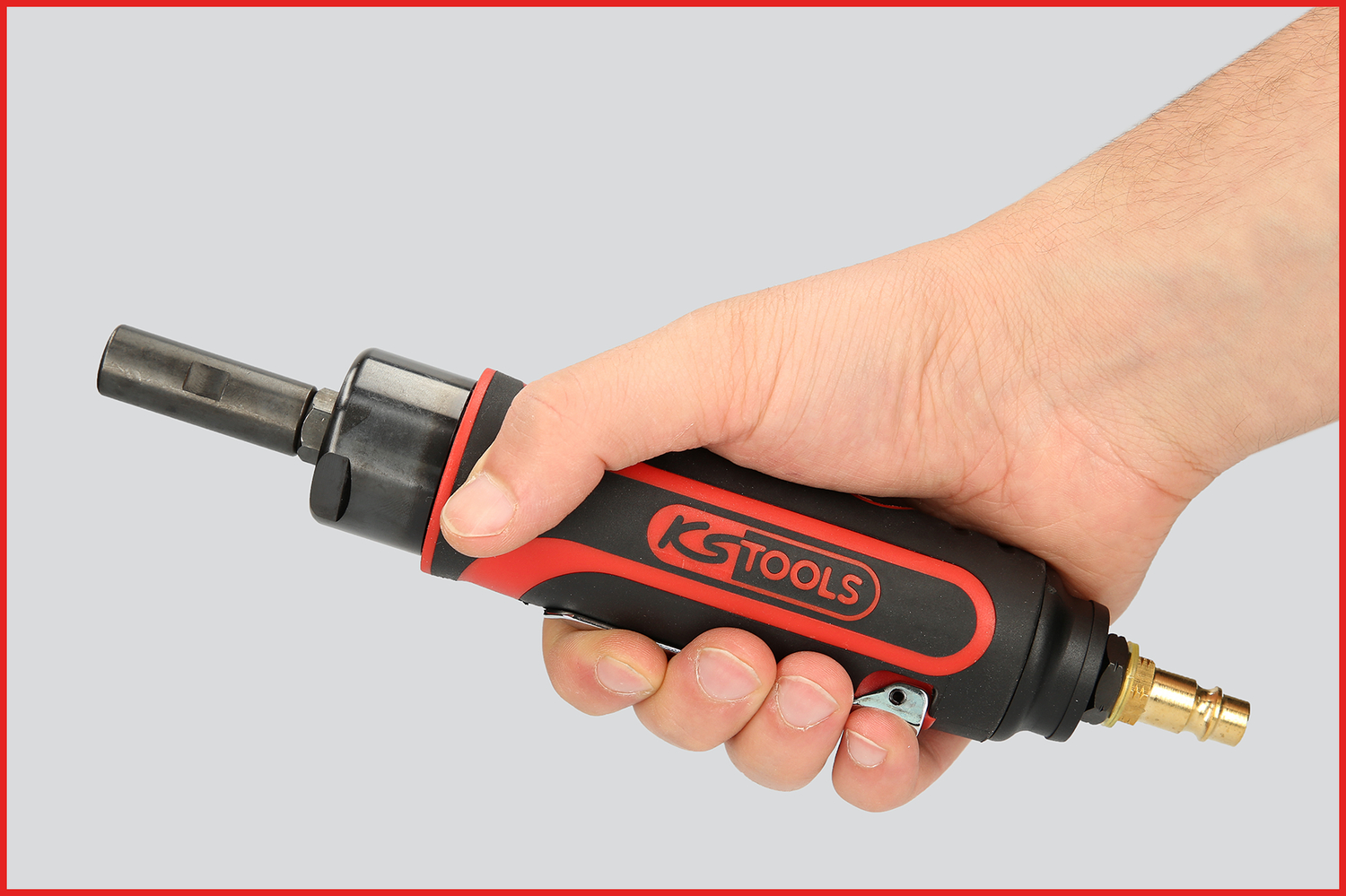 KS Tools 1/4" Druckluft-Radiermaschine, 4.000U-min