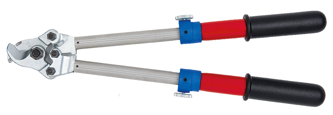 KS Tools Kabelschere mit Schutzisolierung, Teleskopgriff, 360-520mm