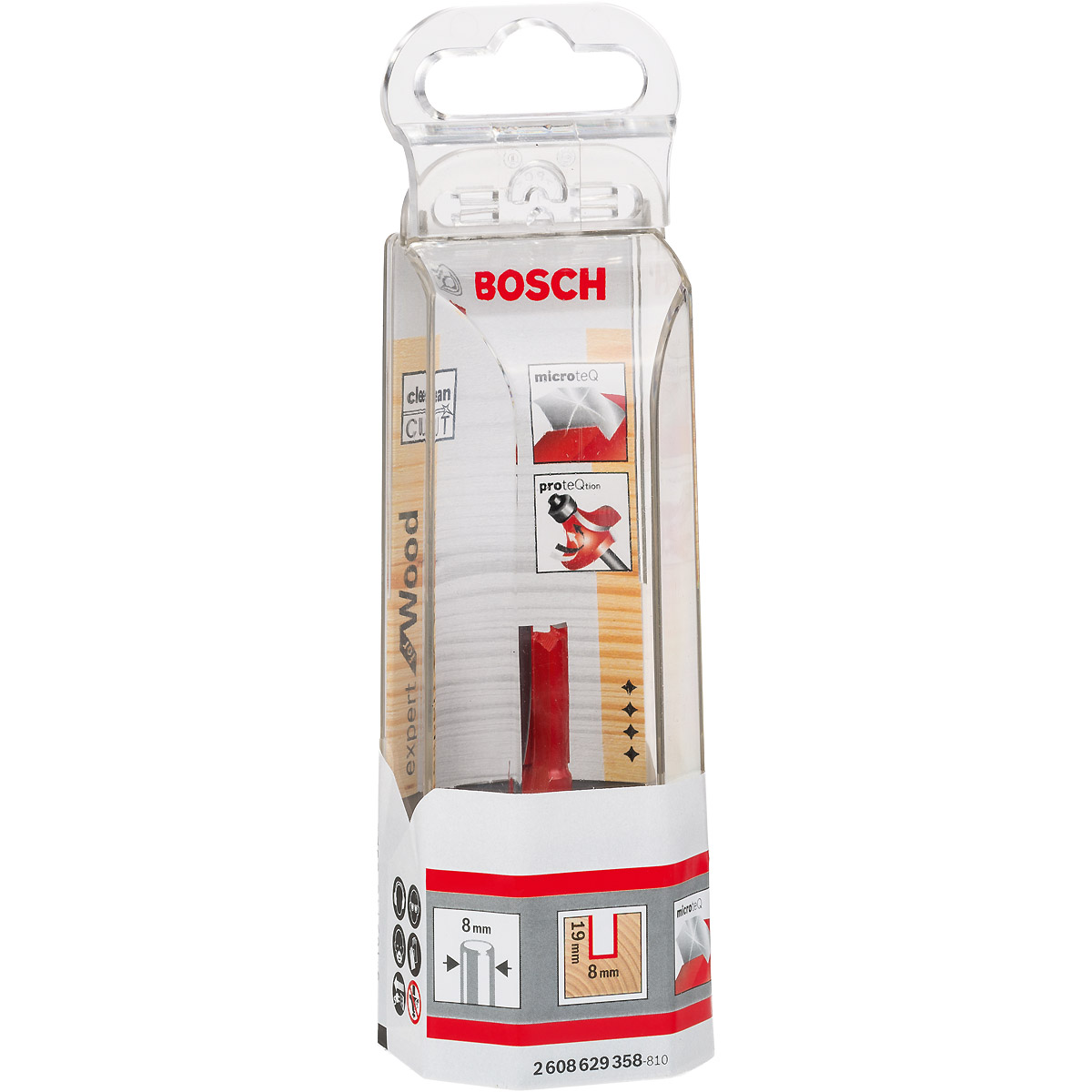 Bosch Nutfräser Expert for Wood, Carbide ø 8 mm