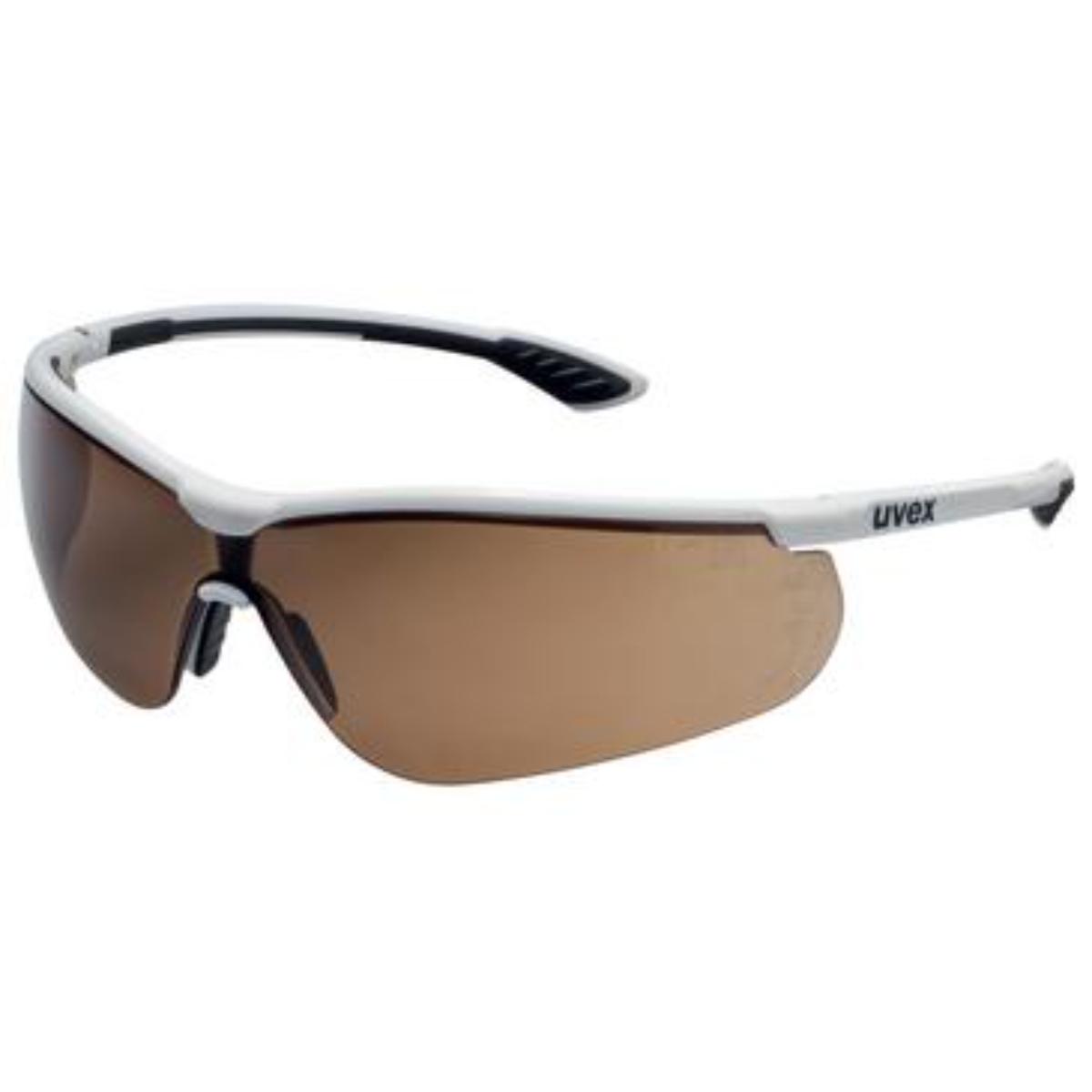 uvex Bügelbrille sportstyle CBR23 weiß, schwarz