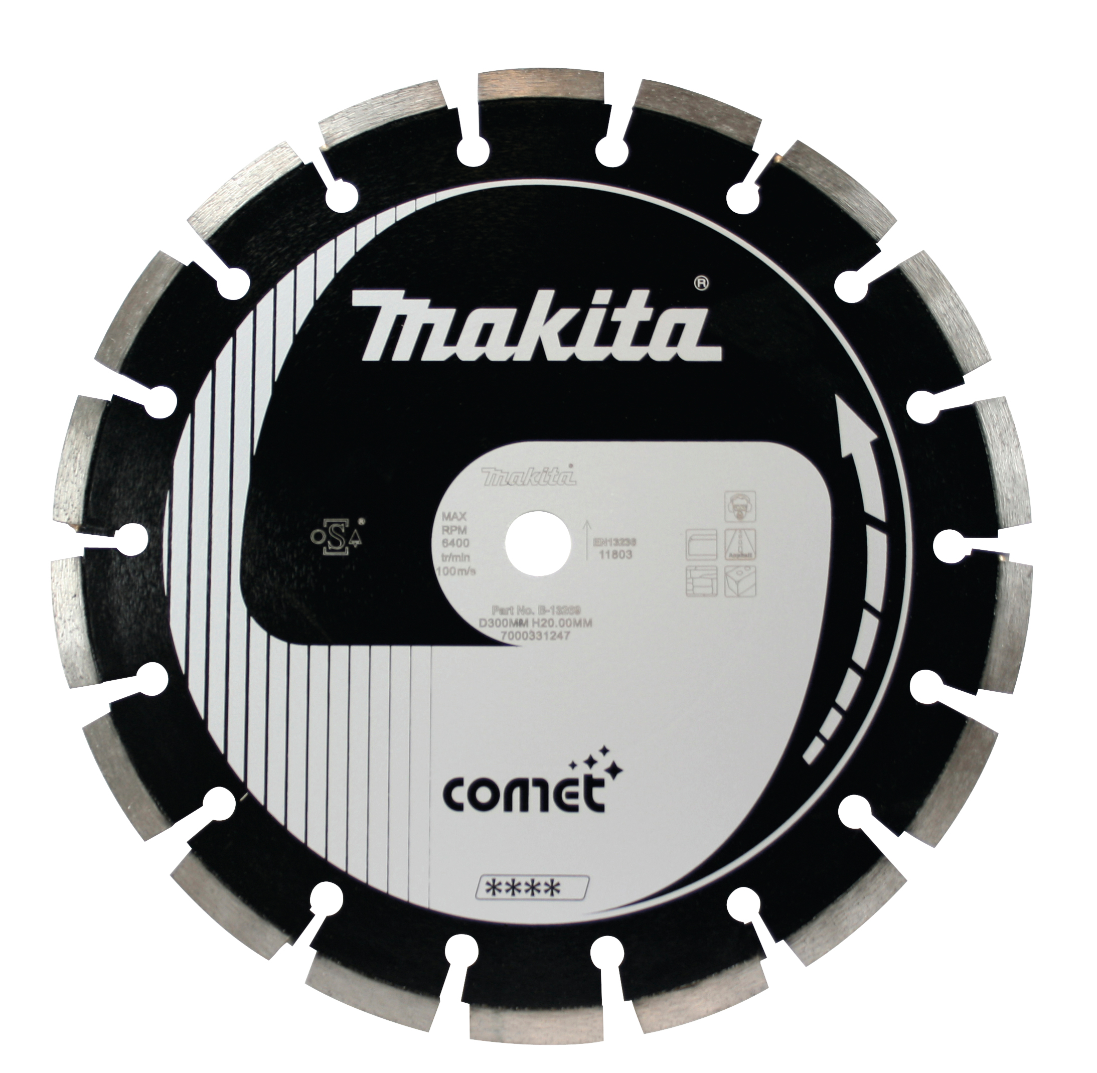 Makita Diamantsch. 300x20 Asphalt - B-13269