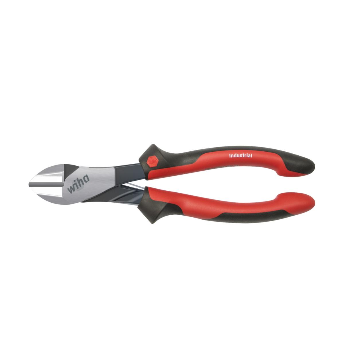 Wiha Kraftseitenschneider Industrial mit DynamicJoint mit ein- und ausschaltbarer Öffnungsfeder - 5 Stück