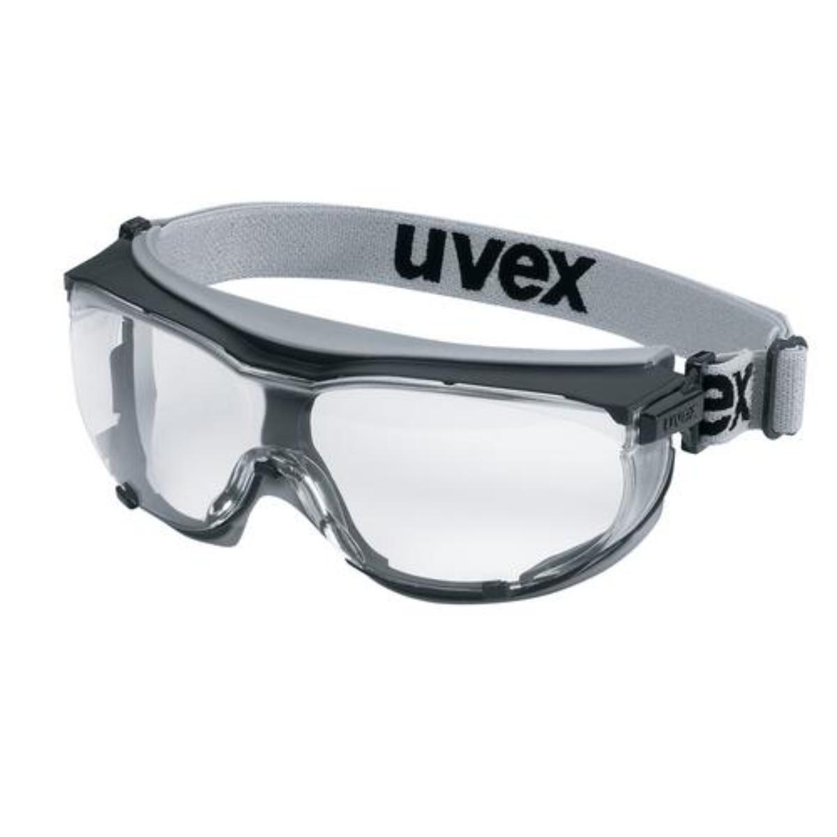 uvex Vollsichtbrille carbonvision schwarz, blau