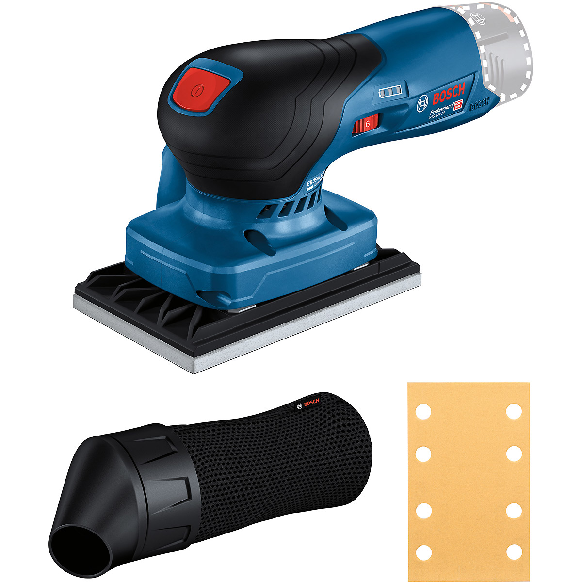 Bosch Akku-Schwingschleifer GSS 12V-13 mit Schleifblatt