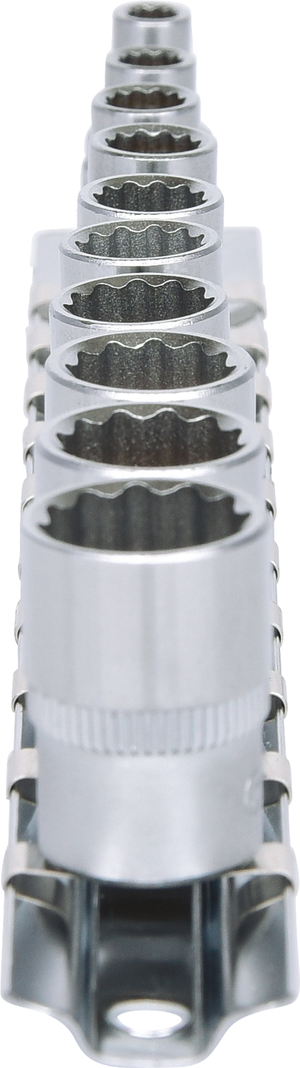 KS Tools 1/4" 12-kant-Stecknuss-Satz, 10-tlg